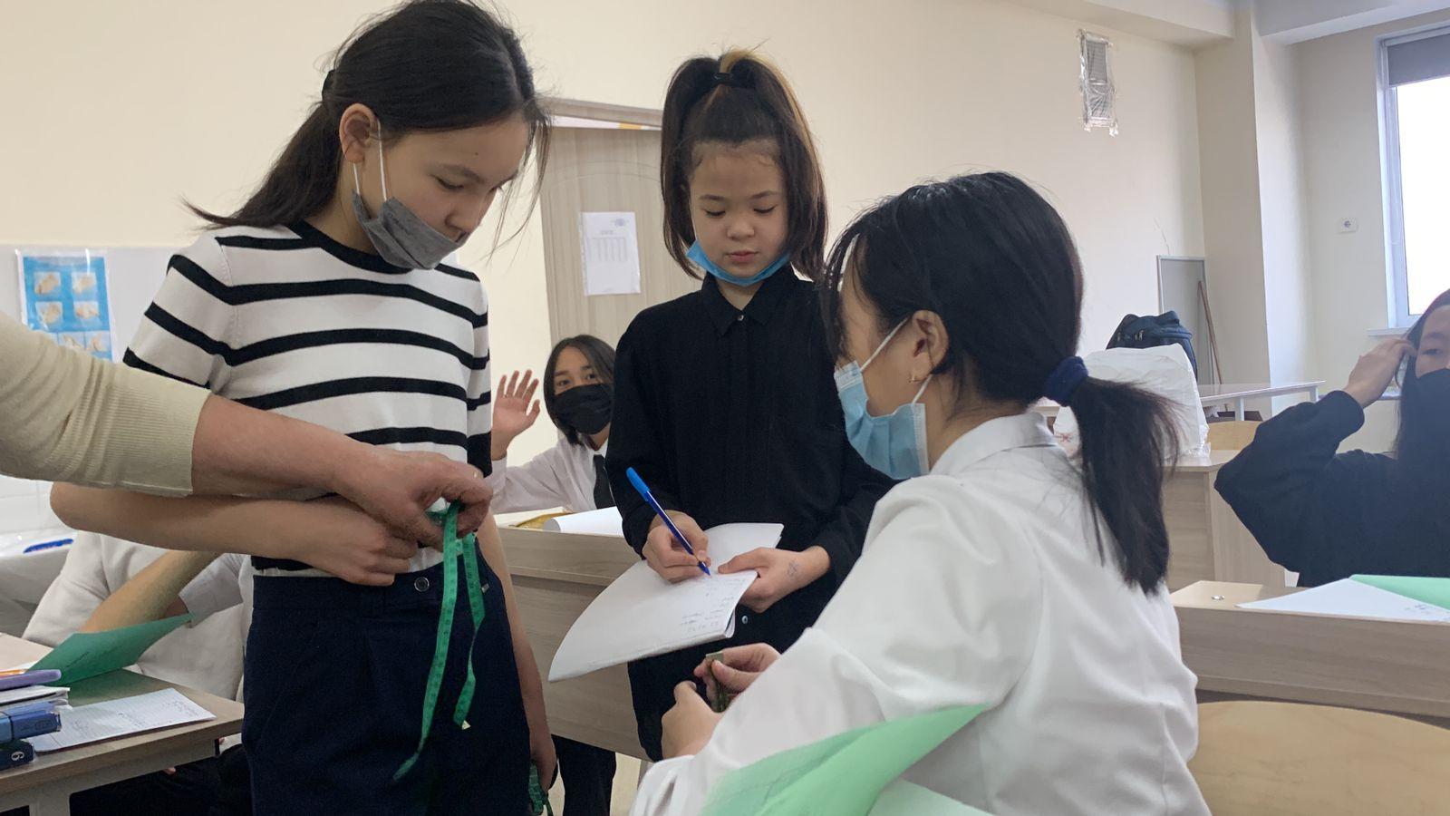 Построение основы фартука