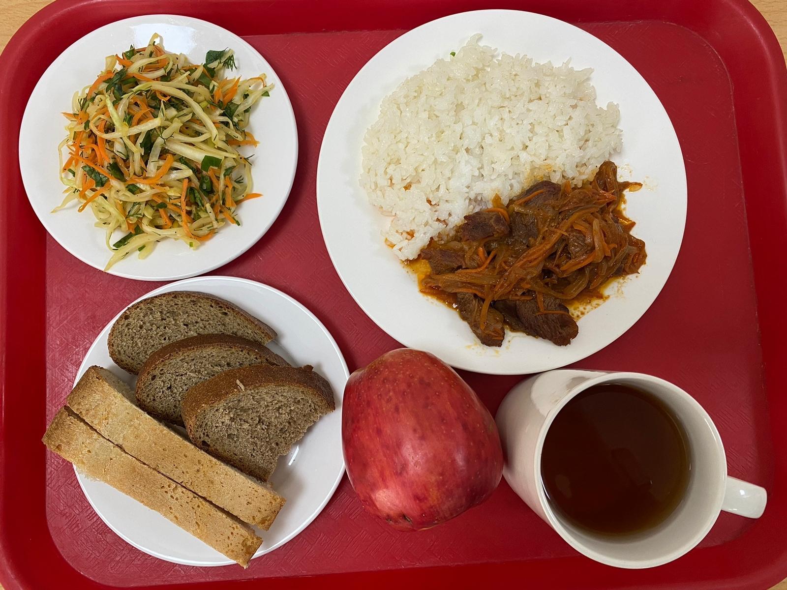 Четырехнедельное меню блюд для организации бесплатного питания обучающихся КГУ "Лицей №166" 2022-2023 учебный год