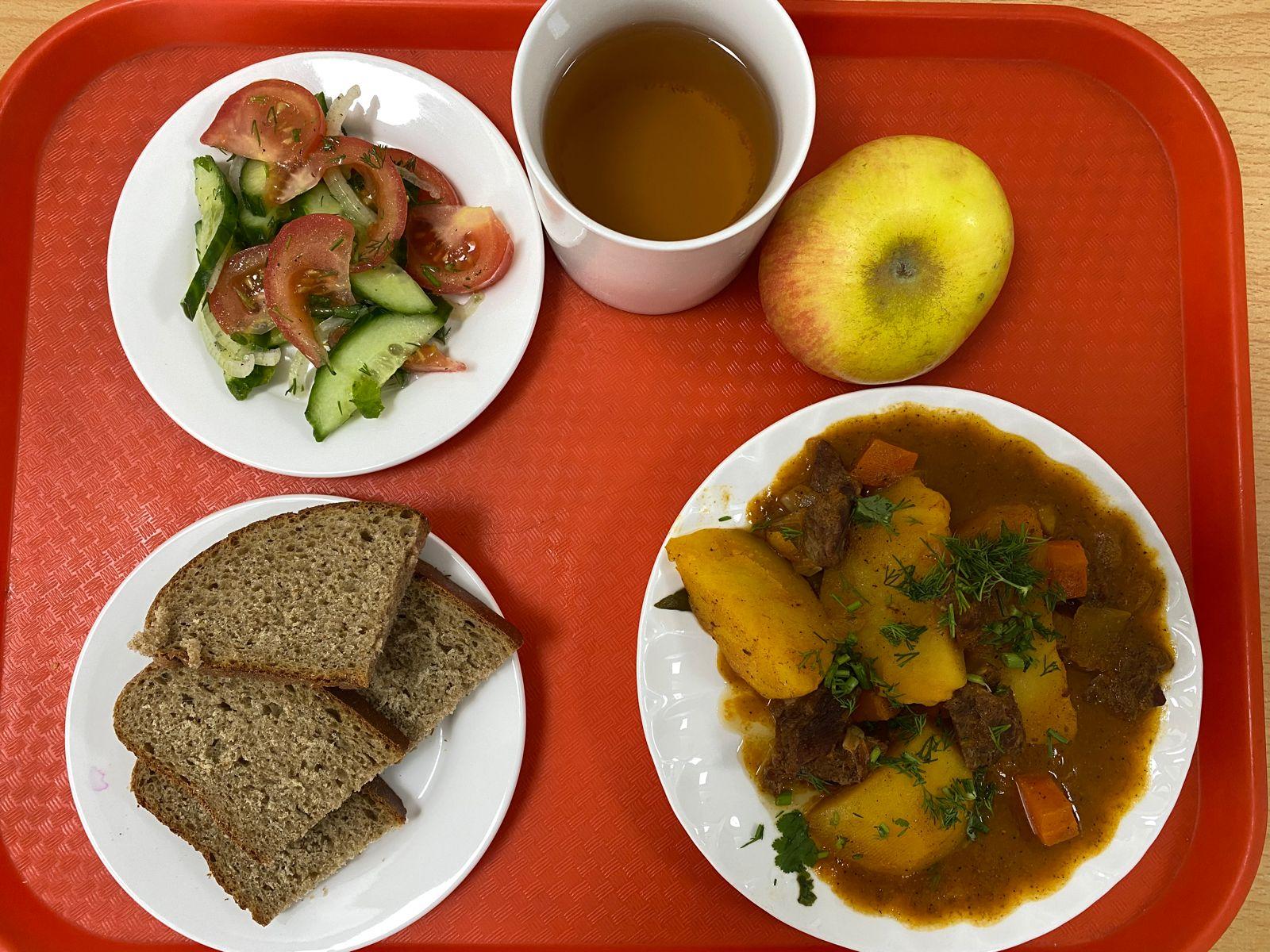 Четырехнедельное меню блюд для организации бесплатного питания обучающихся КГУ "Лицей №166" 2022-2023 учебный год