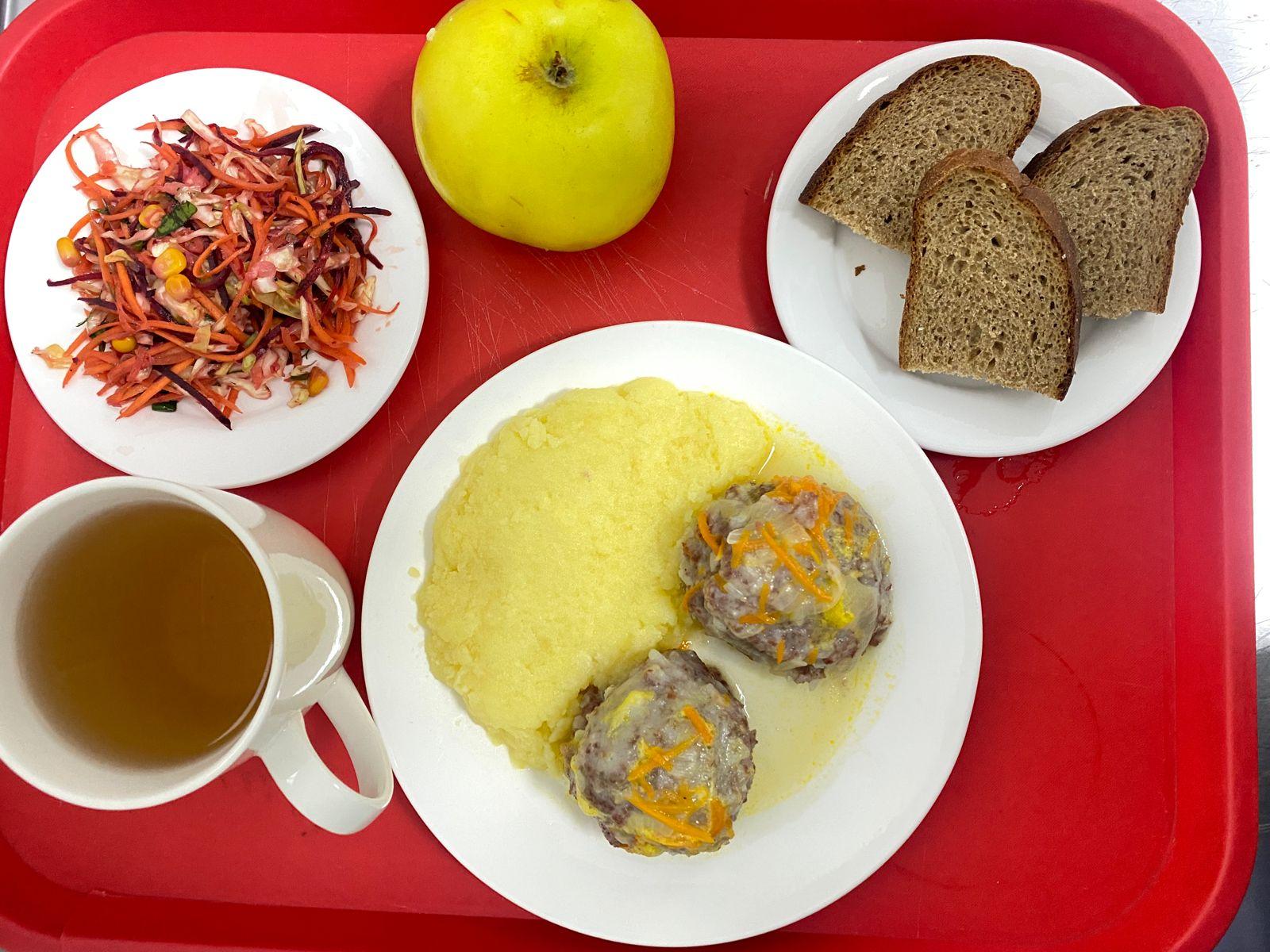 Четырехнедельное меню блюд для организации бесплатного питания обучающихся КГУ "Лицей №166" 2022-2023 учебный год