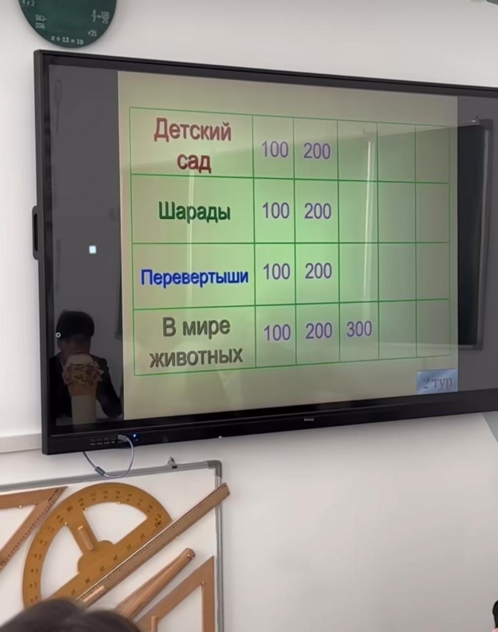 8 «а» сыныбында «Өз ойыны» тақырыбында сыныптан тыс іс-шара өтті.