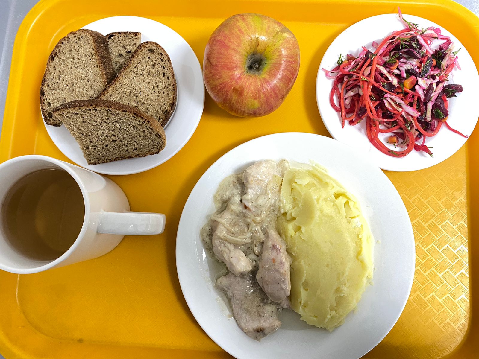 Четырехнедельное меню блюд для организации бесплатного питания