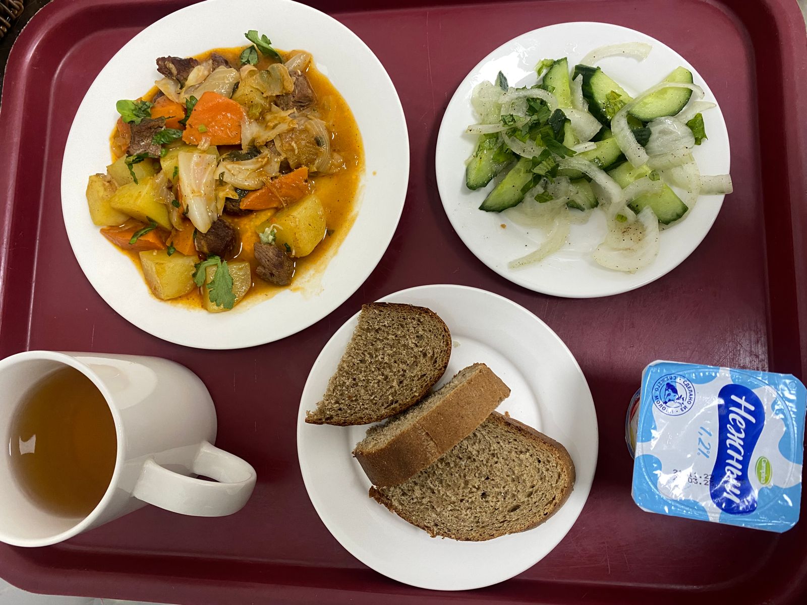 Четырехнедельное меню блюд для организации бесплатного питания