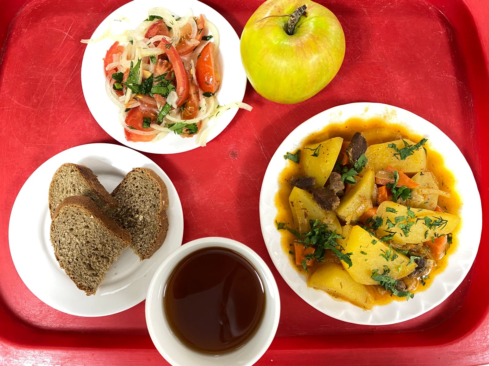 Четырехнедельное меню блюд для организации бесплатного питания